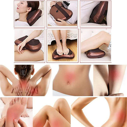 Professional Massage Pillow – Heat & Rollers
